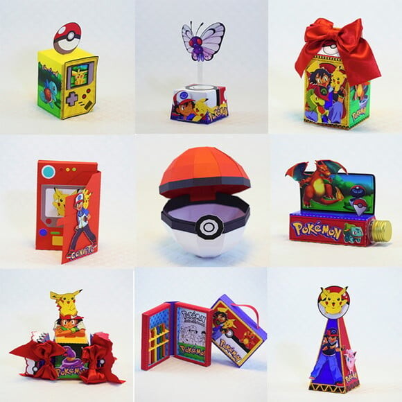 KIT DIGITAL ARQUIVO DE CORTE SILHOUETTE POKEMON LUXO