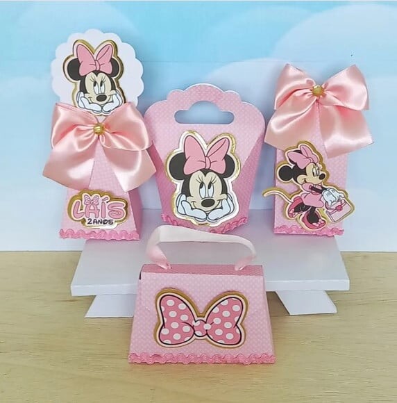 Minnie Rosa Arquivo Digital de Corte Studio e pdf