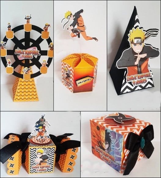 Naruto Luxo Arquivo de Corte Studio e pdf
