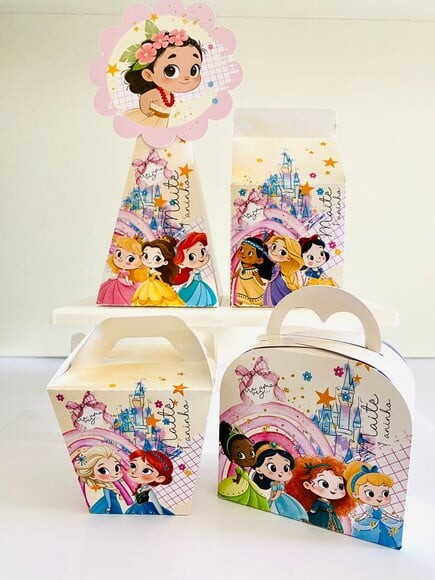 Princesas Disney Arquivo de Corte Studio e pdf
