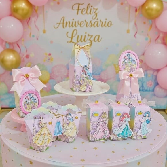 Princesas Disney Arquivo de Corte Studio e pdf