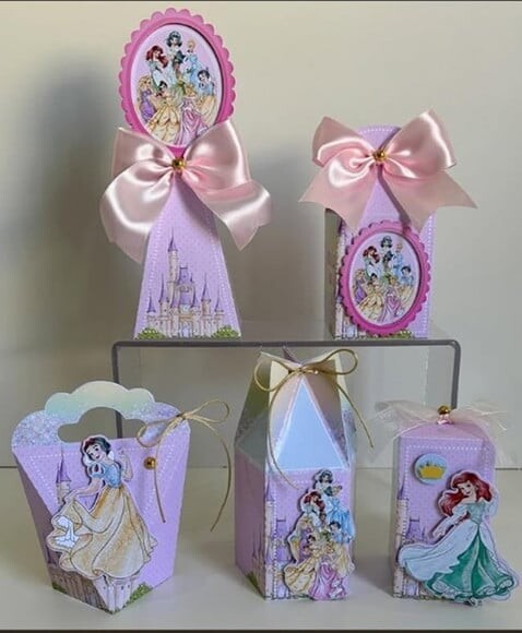 Princesas Disney Arquivo Digital de Corte Studio e pdf