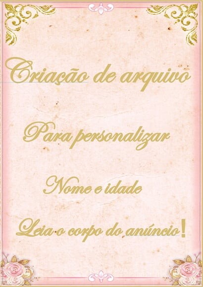 Serviço de Criação Nome e Idade para Arquivos.