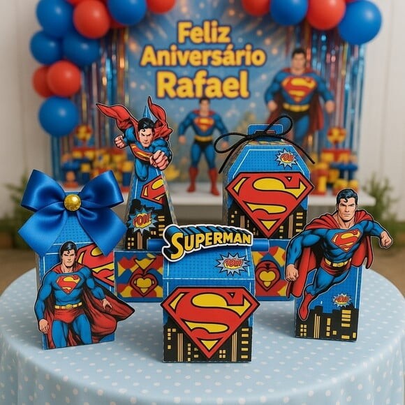 Super Homem Arquivo de Corte Studio e pdf