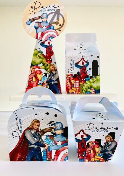 Vingadores Arquivo de Corte Studio e pdf