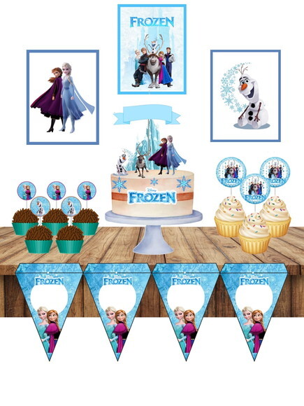 Arquivo Digital Silhouette Frozen Luxo