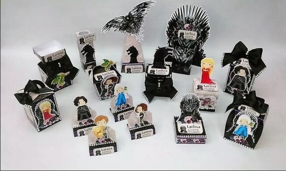 ARQUIVO DIGITAL SILHOUETTE GAMES OF THRONES