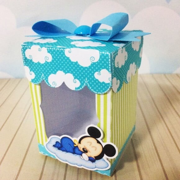 ARQUIVO DIGITAL SILHOUETTE MICKEY BABY LUXO