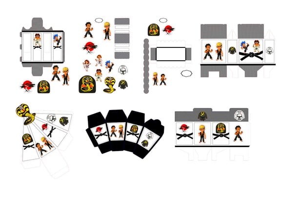 ARQUIVO DIGITAL SILHOUETTE SÉRIE COBRA KAI LUXO