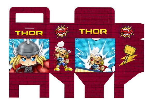 Arquivo Digital Silhouette Thor Cute Exclusivo com Martelo