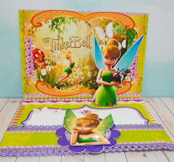 ARQUIVO DIGITAL SILHOUETTE TINKERBELL LUXO