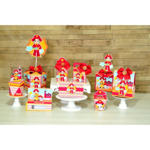 ARQUIVO CORTE KIT SILHOUETTE BOMBEIROS LUXO