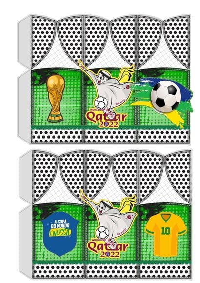 Arquivo Corte Kit Silhouette Copa do Mundo 2022 Luxo