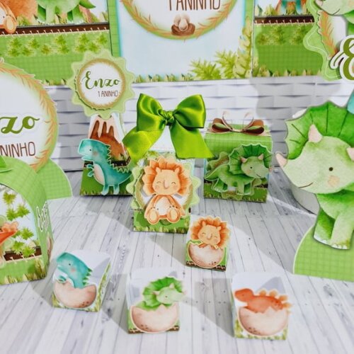 Arquivo Corte Kit Silhouette Dino Baby Luxo