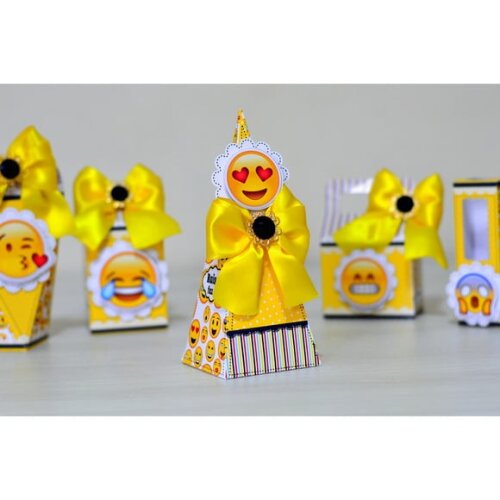 ARQUIVO CORTE KIT SILHOUETTE EMOJI LUXO