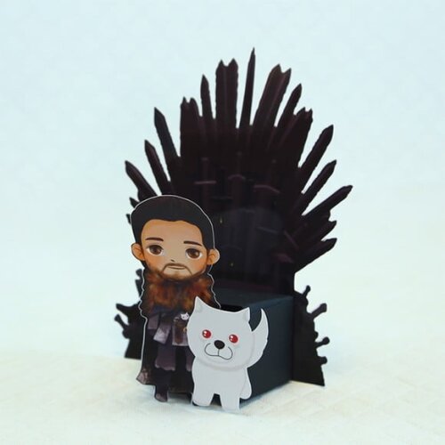 ARQUIVO CORTE KIT SILHOUETTE GAMES OF THORNES LUXO