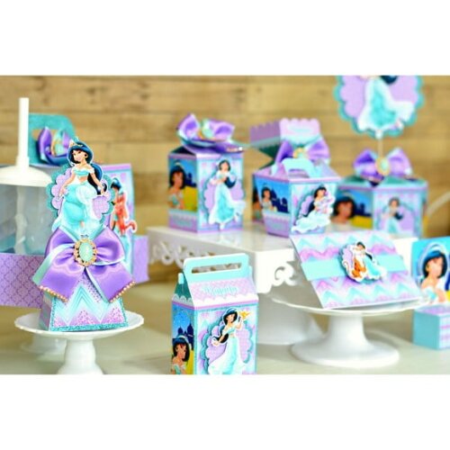 ARQUIVO CORTE KIT SILHOUETTE JASMINE LUXO 2019