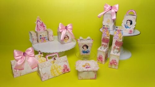 Arquivo Corte Kit Silhouette Princesas Disney Luxo