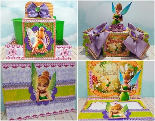 ARQUIVO CORTE KIT SILHOUETTE TINKERBELL LUXO