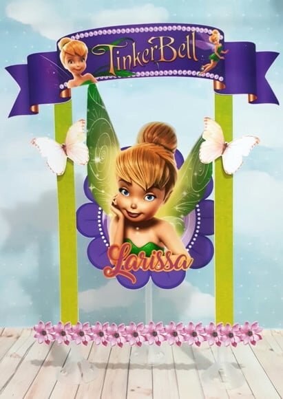 ARQUIVO CORTE KIT SILHOUETTE TINKERBELL LUXO