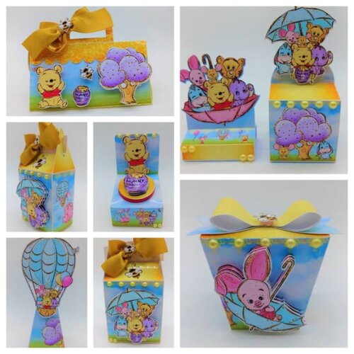 ARQUIVO CORTE KIT SILHOUETTE URSINHO POOH LUXO
