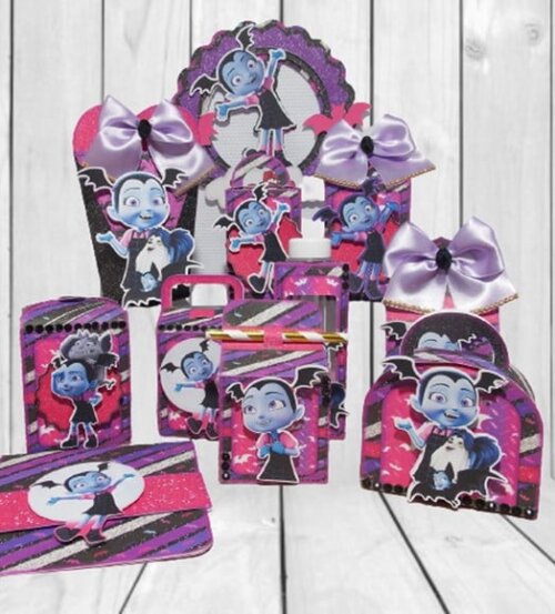 Arquivo Corte Kit Silhouette Vampirinia Luxo