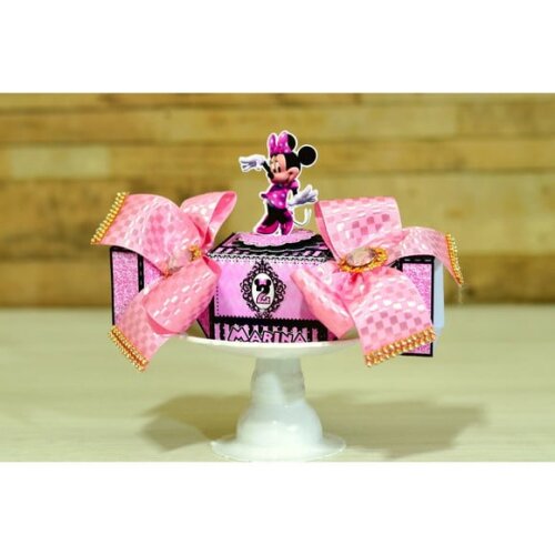 ARQUIVO CORTE SILHOUETTE MINNIE ROSA LUXO 2019
