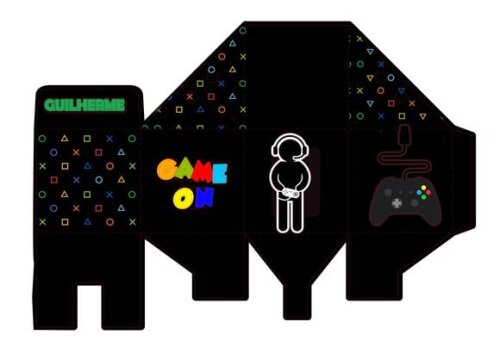 Arquivo de Corte Silhouete Video Game Luxo