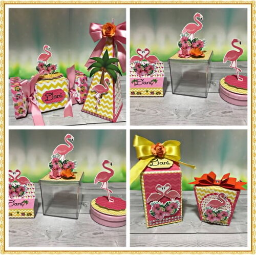 ARQUIVO DE CORTE SILHOUETTE FLAMINGOS LUXO 2019