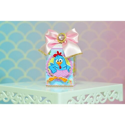 ARQUIVO DE CORTE SILHOUETTE GALINHA ROSA LUXO