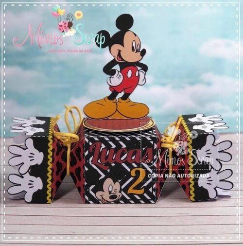 ARQUIVO DE CORTE SILHOUETTE MICKEY LUXO 2018