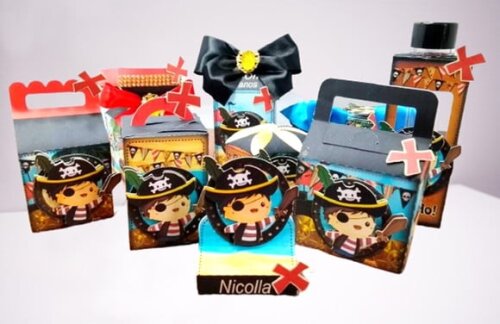 Arquivo de Corte Silhouette Piratas Luxo