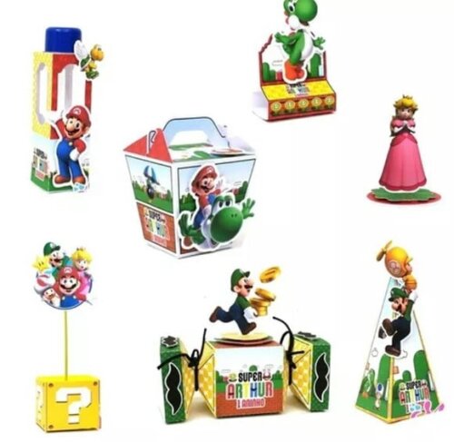 ARQUIVO DE CORTE SILHOUETTE SUPER MARIO LUXO