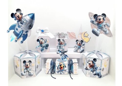 Arquivo Digital de Corte Mickey Astronauta Studio
