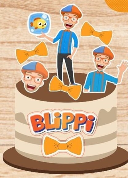 Arquivo Digital de Corte Silhouette Blippi Luxo