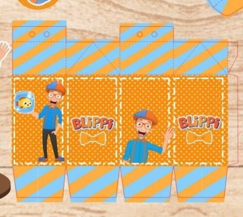 Arquivo Digital de Corte Silhouette Blippi Luxo