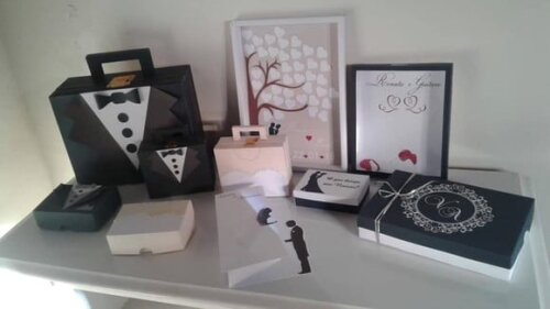 Arquivo Digital Silhouette Casamento Luxo