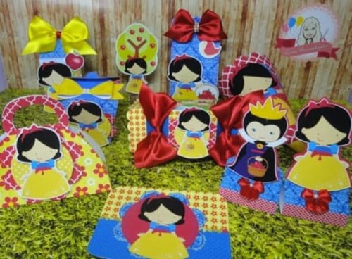 Branca de Neve Arquivo de Corte Studio e pdf