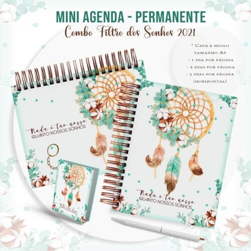 Combo Arquivos de Agendas Luxo