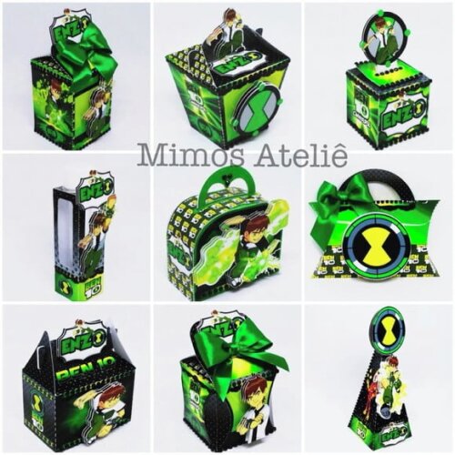 KIT DIGITAL ARQUIVO DE CORTE SILHOUETTE BEN 10