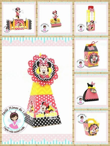 KIT DIGITAL ARQUIVO DE CORTE SILHOUETTE MINNIE VERMELHA