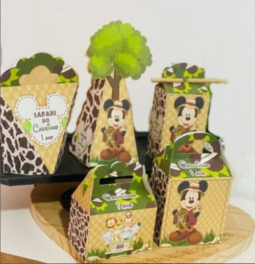 Mickey Safari Arquivo Digital de Corte Studio