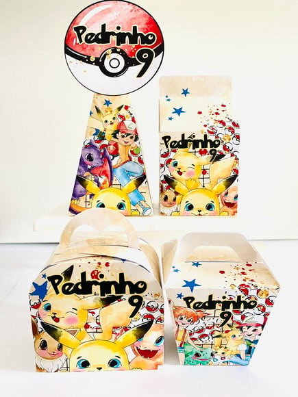 Pokemon Arquivo de Corte Studio e pdf