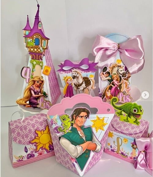 Rapunzel - Enrolados Arquivo Digital de Corte Studio e pdf