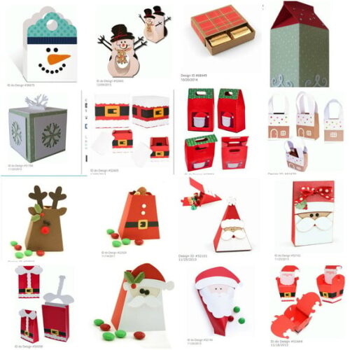 Arquivo Digital de Corte Silhouette Combo Natal