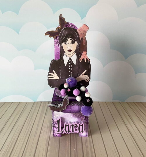 Arquivo Digital Máquina Studio pdf e Png Wandinha