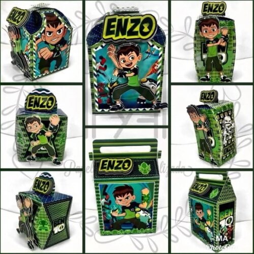 ARQUIVO DIGITAL SILHOUETTE BEN 10 LUXO