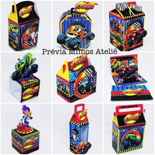 Arquivo Digital Silhouette BLAZE AND THE MONSTER MACHINE