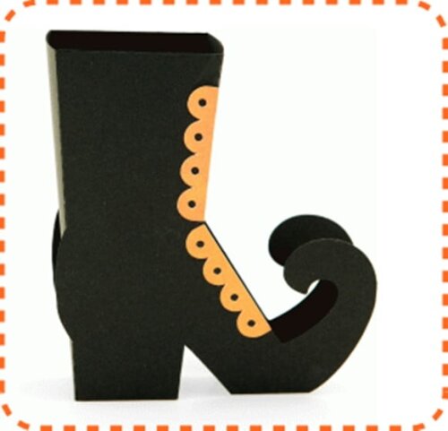 ARQUIVO DIGITAL SILHOUETTE BOTA DE BRUXA