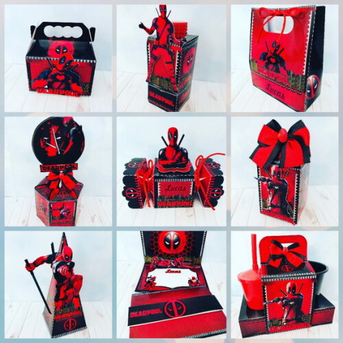 ARQUIVO DIGITAL SILHOUETTE DEAD POOL LUXO